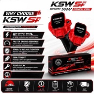 KSW S+ SPORT PLUG PENCIL COIL IGNITION NISSAN TEANA J32 2.5 3.5 MURANO Z51 3.5 ELGRAND E52 350Z Z33 
