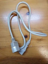 電源公乸線 ，可以加長電源線， 電腦，電飯煲，電水壺都適用。