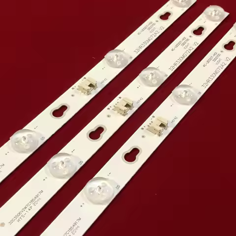 10PCS LED Backlight Strip For 32HR330M07A2 V2 4C-LB3207-HQ1 32M19 32M18 32M80A 32M81A 32D1620 32S375