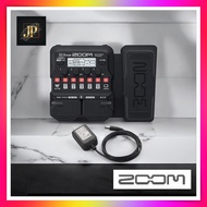 Zoom Multi-Effect Pedal for Guitar with Authentic AC Adapter