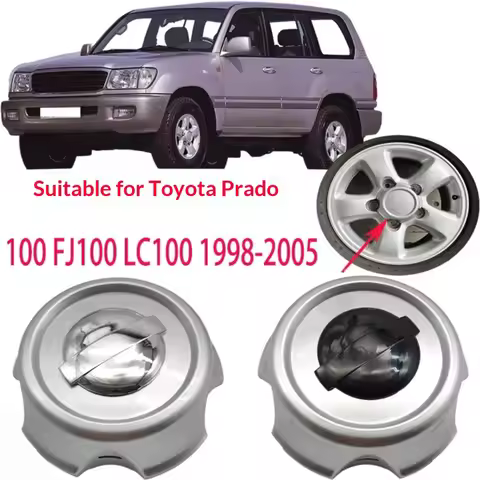 1 Set Of 4 Hubcaps For Land Cruiser Prado 100 FJ100 1998–2005