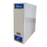 East-File 2D Ring File A4 80mm - White