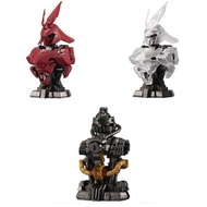 Mobile Suit Gundam MS Mechanical Bust 07 MSN-04 Sazabi x 3 types set full complete gacha gacha capsu