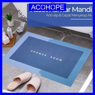 Ahope Anti-Slip Absorbent Rectangle Bathroom Mat 60x39.5cm - DT4