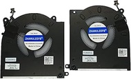 Replacement New CPU and GPU Cooling Fan for Dell Alienware M15 R3 R4 RTX3080 AWm15-7272WHT-PUS AWM15