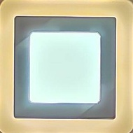 LEDEON UNIVERSAL Y818 Y819 1062 1063 Double Color Duotone LED Recessed Panel Downlight Surface Ceili