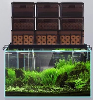 Aquarium over head filter with bottom sump system. Available from 1.5 to 4ft fish tank. Media and pump sold separately.