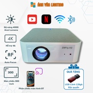 Z8 Fly V2 Projector - Full HD 1080P |Free 128Gb USB Scene |Free Music File |Scene Projector, Wifi Co