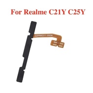 New Power Volume Button Flex for Realme C21Y C25Y ON/OFF Side Button Cable
