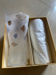 日本百年玻璃 ADERIA 波千鳥對杯禮盒組-310ml