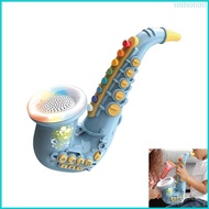 Nan Kids Music Instrument Toy Realistic Electric Saxophone Orchestra Learning Toy