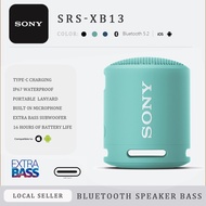 【Support Warranty】Sony XB13 Extra Bass Portable Speaker Bluetooth Microphone with Speaker Waterproof Wireless Speaker 16 Hour Battery Life Original Sony Speaker Power Bass SRS-XB13 Bluetooth Speaker