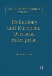 Technology and European Overseas Enterprise Michael Adas