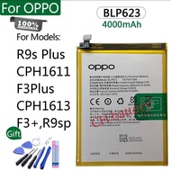 แบตเตอรี่ แท้ OPPO R9S Plus (R9S +) 4000MAh BLP 623 แบตมือถือ Oppo R9s Plus / Oppo R9s Pro / BLP623 