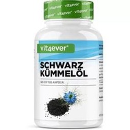 德國純素有機認證 420顆 黑孜然油 1000mg 黑種草油 7個月的用量 80％必需脂肪酸和維生素 