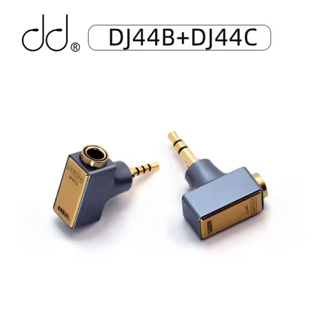 DD ddHiFi DJ44B DJ44C 4.4mm to 2.5mm/ 3.5mm Balanced Female Adapter
