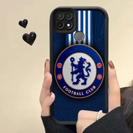 R6 Blue CFC Silicone Casing for oppo A54 A15s A15 A35
