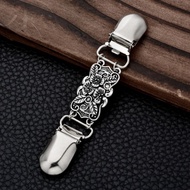 ARIN❥Retro Cardigan Clip Sweater Clip Women Filigree Cinch Back Dresses Clip