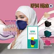 KF94 Mask 10pcs Headloop Medical 4PLY Malaysia Korean Style KF94 Headloop Mask Lapisan Topeng Muka Pelindung 10keping Kn94 Muslim Mask Hijab Fabric Face Shield Disposable with BFE95%