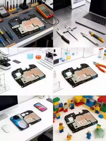 Original Tested Motherboard for Oppo A18, Unlocked Main Board Replacement for Oppo A18 Phone Repair