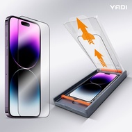 YADI iPhone 12 Pro Max 6.7inch Flawless Dedicated Privacy Proof Full Screen Mobile Phone Glass Protector Plus Fitting Set