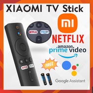 Xiaomi TV Stick for Box S Mi White Button Netflix Prime Google Assistant TV 4X Bluetooth Remote TV Xiaomi TV Box X Mi TV