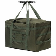 TONFASHION Large Capacity Bag,  Fabric With Shoulder Strap Camping Storage Bag, Durable 60L Thickene