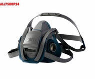 3M™ 6502QL หน้ากากครึ่งหน้าชนิดไส้กรองคู่ ขนาดกลาง
