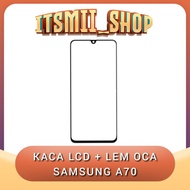 SAMSUNG A70 LCD Glass Oca LCD Windshield Original