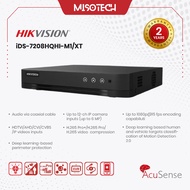 Hikvision iDS-7208HQHI-M1/XT DVR 8 Channel 5MP 3K Lite Hybrid 1 SATA AI New Acusense