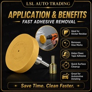 GLUE & STICKER REMOVER RUBBER ERASER WHEEL