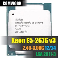 ซีพียู Intel XEON E5 2676 V3 LGA 2011-3 CPU PROCESSOR X99 C612 WORKSTATION SERVER DELL HP COMWORK