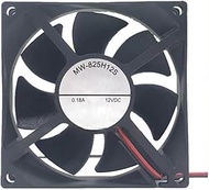 Cooling Fan for T&T MW-825H12S DC12V 0.18A 8025 2-Wire