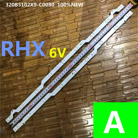 LED Backlight Bar 320B5102X9-C0030 HYSL-D E479275 1.30.1.5860145R for PH32B51DSGW PH32B51DSGWA 9LED 