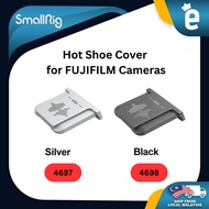 SmallRig Hot Shoe Cover for FUJIFILM Cameras (Silver) 4697B (Black) 4698B