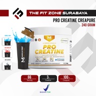 M1 Musclefirst Pro Creatine Creapure 240 Gram Suplemen Fitness Kreatin