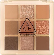 3CE Multi Eye Color Palette #Butter Cream with Eyeshadow Brushes 4ea