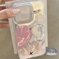 MERAH [Kaleido.case] HP Case For IPhone 13 11 15 14 12 Pro Max 8Plus 7Plus XR 7 8 6S 6 14 15 Plus X 