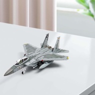 [Simhoa21] 1/100 US F-15 Plane Model Fighter Model for Living Room Bedroom Desktop