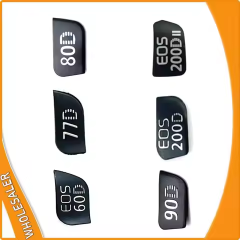 for Canon EOS 60D 77D 80D 90D 200D 200DII Body Nameplate Label Camera Repair Parts