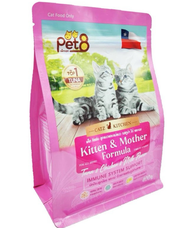 (ราคาพิเศษ) Pet8 Catz Kitchen อาหารเม็ดแมว ชนิดเม็ด สูตรลูกแมวและแม่แมว สูตรเลี้ยงในบ้าน Indoor 400 กรัม (EXP:24/01/25)