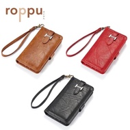 Only Here] Roppu Card Wallet Case With Buckle For iPhone 7+/8+