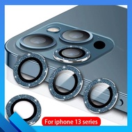 (PER 1 PCS CAMERA LENS) TEMPERED GLASS REAR CAMERA LENS PROTECTOR / Ring GLITTER DIAMOND CAMERA LENS