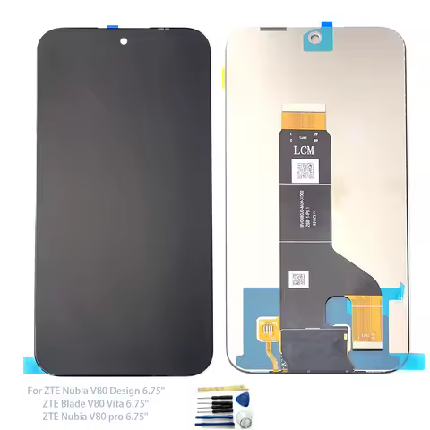 6.75' For ZTE Nubia V80 Design/ Blade V80 Vita/ Nubia V80 Pro LCD Display Touch Screen Digitizer