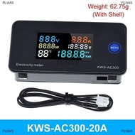 [COD] FUJIAS KWS-AC300 kỹ thuật số vôn kế AC 50-300V điện áp 45-65Hz năng lượng điện Meter LED AC wa