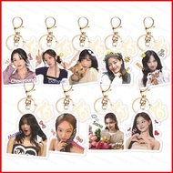 PS3 TWICE Acrylic Keychain Gift For Girls Bag Pendant NAYEON JeongYeon Momo Sana Mina DaHyun Chae Yo