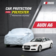 Audi A6 Car Cover AUDI Car Body Cover All New Audi A6 Type fit silver polyester