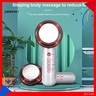 [JM] Machine At-home Fat Reduction Solution 3-in-1 Ultrasonic Fat Burning Ems Body Shaping Massager for Abdomen Arm Legs Beauty Instrument for Micro-current Introducer