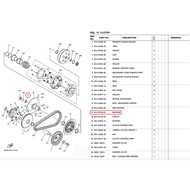 YAMAHA XMAX X MAX 250 100% ORIGINAL REAR PULLY BEARING AUTO SHOE PULLY SECONDARY B74-E7678-01