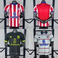 Player edition 26/27 Atletico Madrid Home Away Jersey J.ALVAREZ #19 Men's Football Shirt
